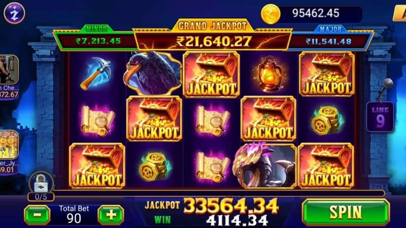 Game nổ hũ jackpot có phần thưởng khủng và mức cược cao hơn so với các trò chơi khác