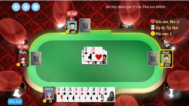 Chơi tiến lên miền Nam trên 86bet không chỉ giúp người chơi có trải nghiệm giải trí hấp dẫn