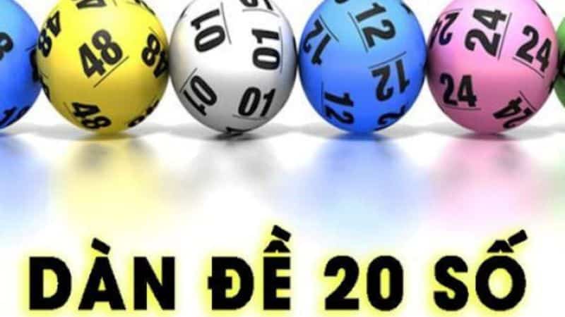Chọn dàn đề 20 số là một phương pháp chơi lô tô phổ biến tại Việt Nam